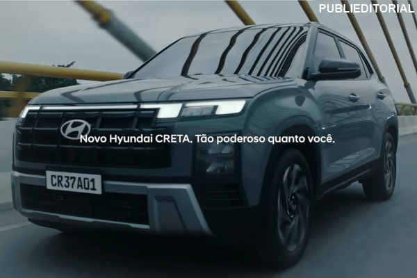 Hyundai lança campanha do Novo CRETA, explorando o efeito poderoso que tecnologia, design e potência causam nas pessoas