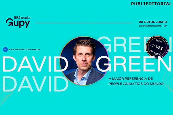 David Green, referência internacional em people analytics, virá ao Brasil pela primeira vez para o HR4Results